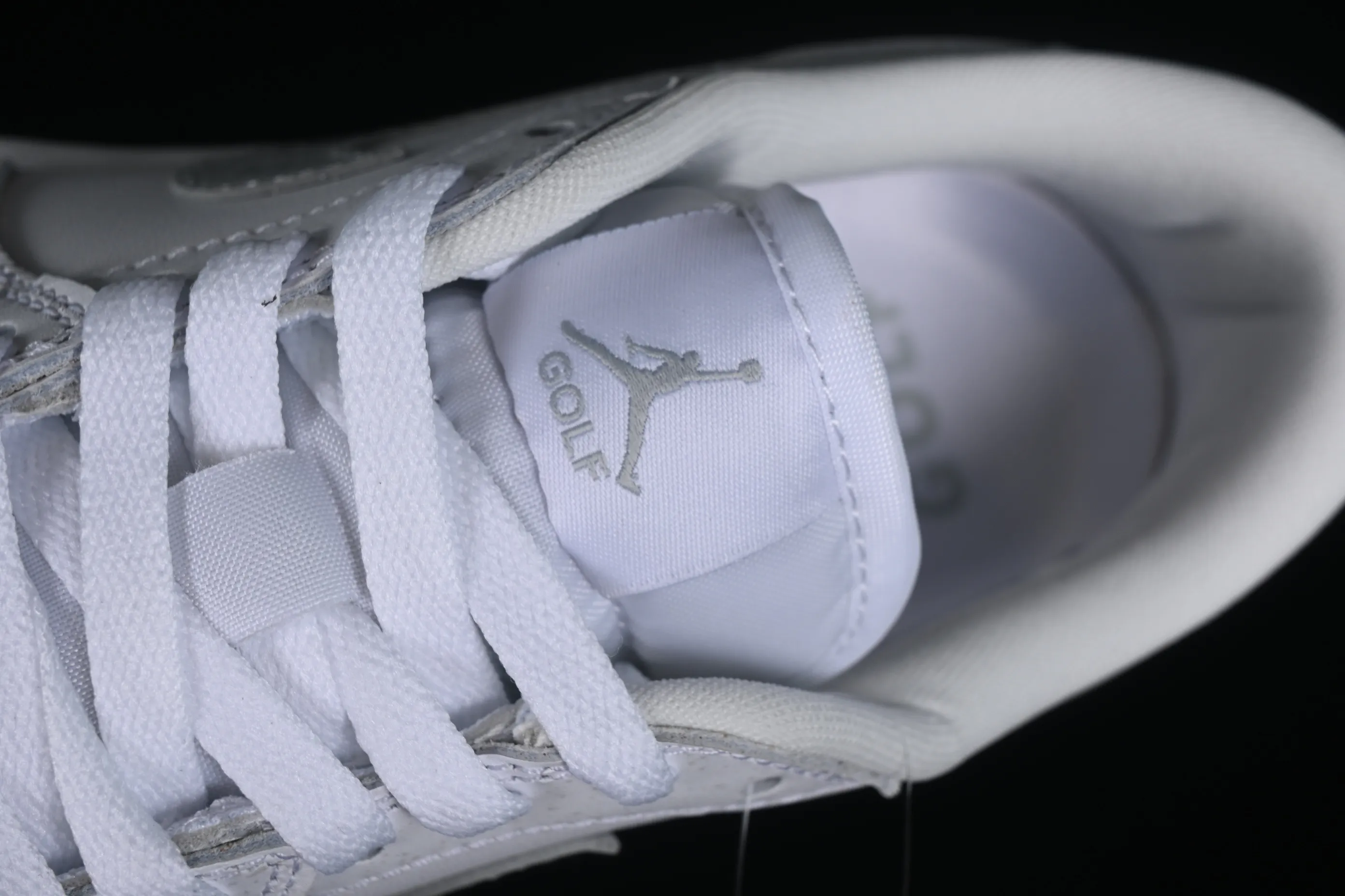 All categories Air Jordan Jordan series basketball shoes Air Jordan 1 Low G version pure original Air Jordan 1 Low Golf AJ1 Joe 1 new golf version raw rubber white DD9315-111